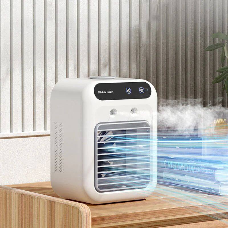  Limited Time Half Price - Mini Portable Air Conditioner with Cooling and Humidifying Functions