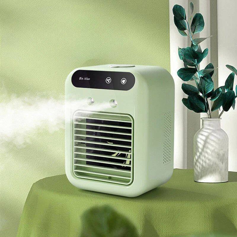  Limited Time Half Price - Mini Portable Air Conditioner with Cooling and Humidifying Functions